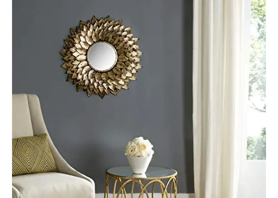 Safavieh Home Collection Foil Arles Sunburst Mirror-Gold