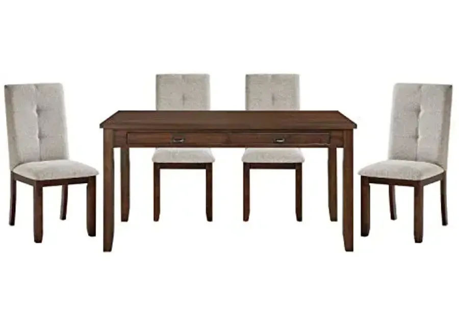 Lexicon Trammel 5-Piece Dining Set, Cherry-60