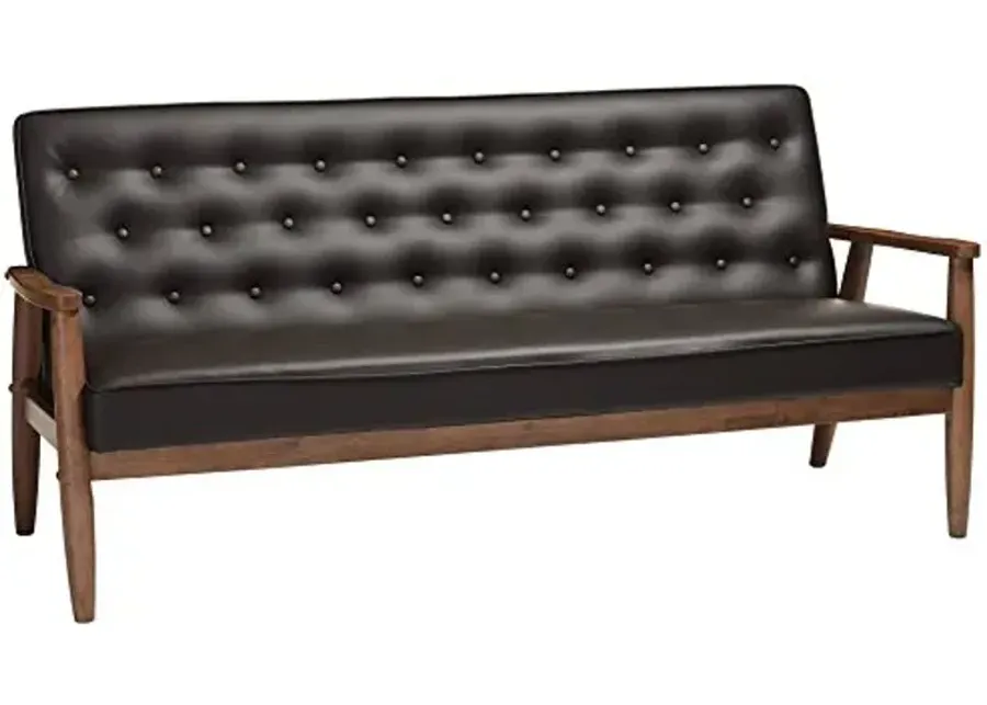 Baxton Studio Sorrento Sofas, 3 Seater, Brown-Brown 1 58570-baxton-studio-sorrento-sofas-3-seater-brown-brown-1.webp