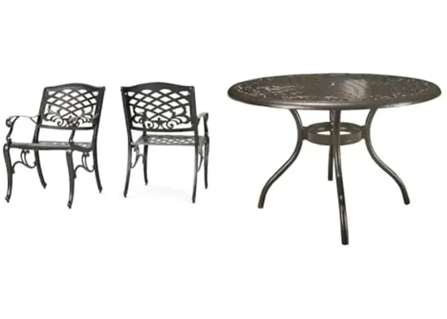 Christopher Knight Home 2-Piece Sarasota Cast Aluminum Outdoor Chairs & 47.75" Phoenix Hammered Bronze Cast Aluminum Round Table 1 58718-christopher-knight-home-2-piece-sarasota-cast-aluminum-outdoor-chairs-47-75-phoenix-hammered-bronze-cast-aluminum-round-table-1.webp
