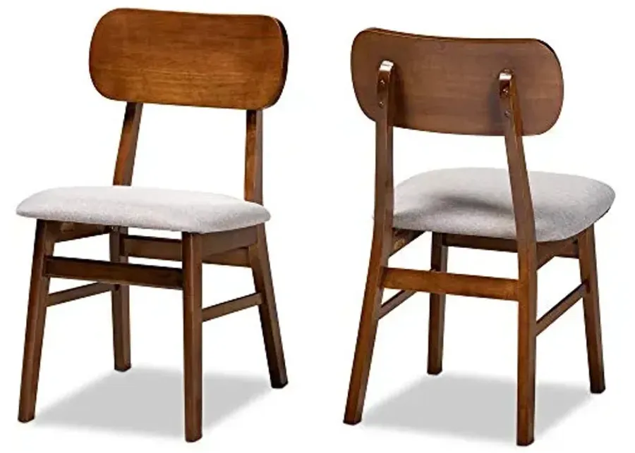 Baxton Studio Euclid Dining Chair Set Grey Fabric Upholstered and Walnut Brown Finished Wood 2-Piece Dining Chair Set-Grey 1 58849-baxton-studio-euclid-dining-chair-set-grey-fabric-upholstered-and-walnut-brown-finished-wood-2-piece-dining-chair-set-grey-1.webp