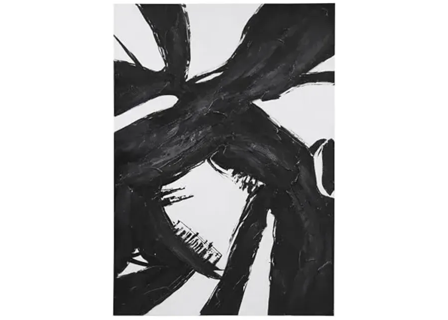 Bassett Mirror Company Franz Canvas Art - White/Black-Black 1 59096-bassett-mirror-company-franz-canvas-art-white-black-black-1.webp
