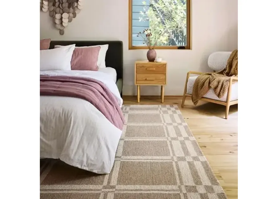Rugs USA Marlowe Bordered Wool Area Rug, 7'6" x 9'6\-96