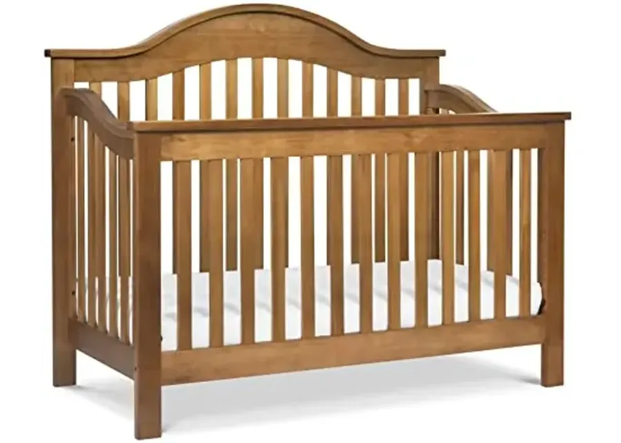 DaVinci Jayden 4-in-1 Convertible Crib in Chestnut, Greenguard Gold Certified-2.5