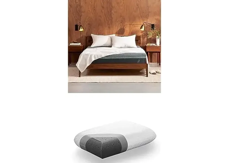 Tuft & Needle Queen Mint Hybrid Mattress + 2 Standard T&N Pillows