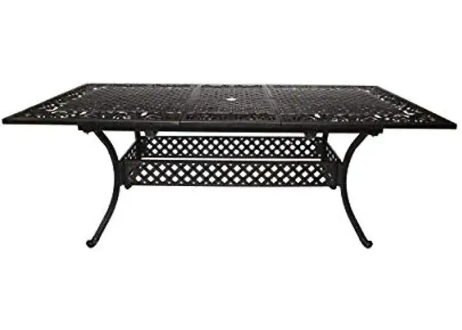 Christopher Knight Home Outdoor Expandable Patio Dining Table, 64"-81\-Shiny Copper