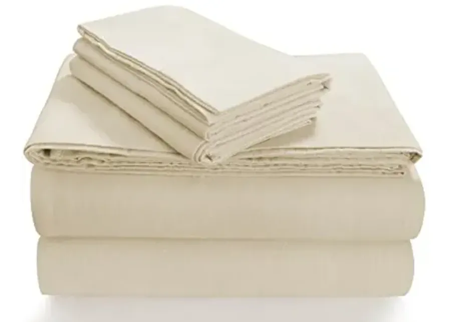 Tribeca Living SOLFL170SSCKIV Solid 5-Ounce Flannel Extra Deep Pocket Cal Ivory, California King Sheet Set-Ivory 1 60467-tribeca-living-solfl170ssckiv-solid-5-ounce-flannel-extra-deep-pocket-cal-ivory-california-king-sheet-set-ivory-1.webp
