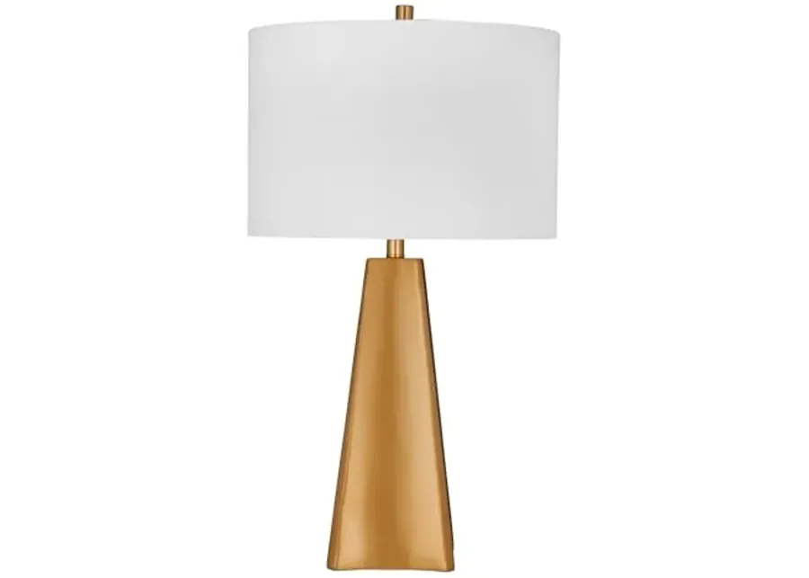 Bassett Mirror Company Torrington Table Lamp - Gold-Gold