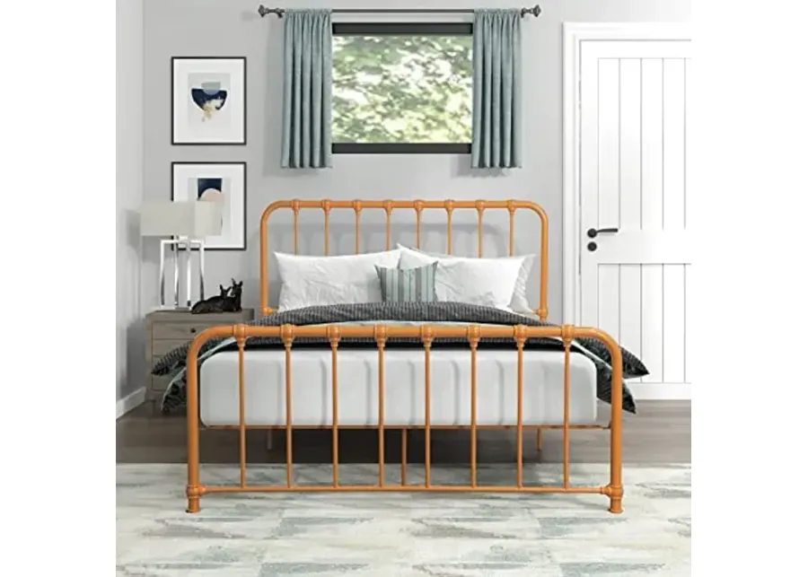 61300-lexicon-queen-metal-bed-frame-metal-platform-bed-with-strong-metal-slat-support-under-bed-storage-queen-bed-frame-with-headboard-no-box-spring-needed-easy-assembly-queen-orange-orange-1.webp
