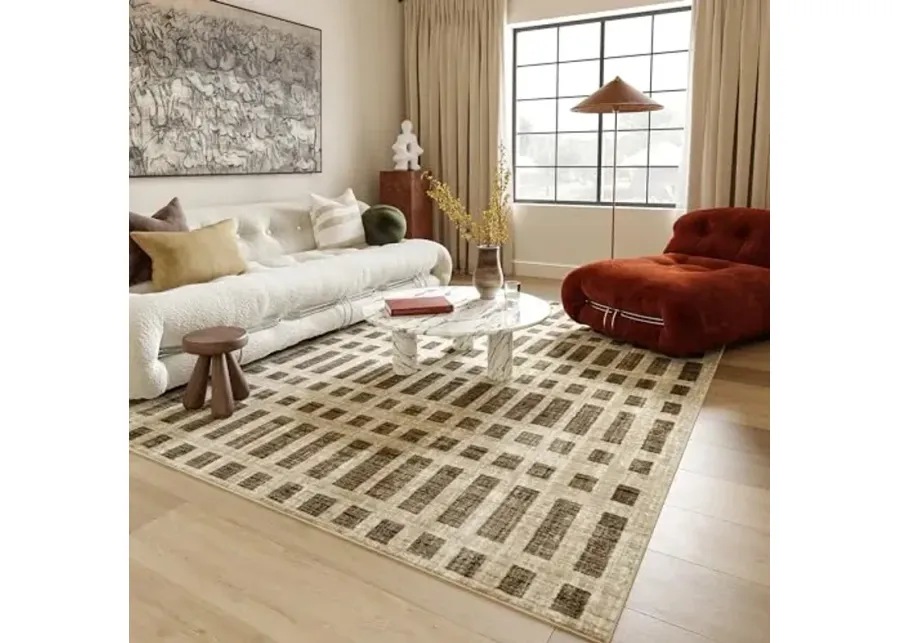 Rugs USA Julies Striped Area Rug, 5' x 7'10\-Beige