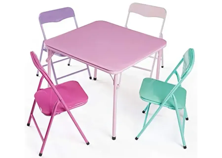 Heritage Kids 5Piece Table & Chair Set, Pink-Pink 1 61464-heritage-kids-5piece-table-chair-set-pink-pink-1.webp