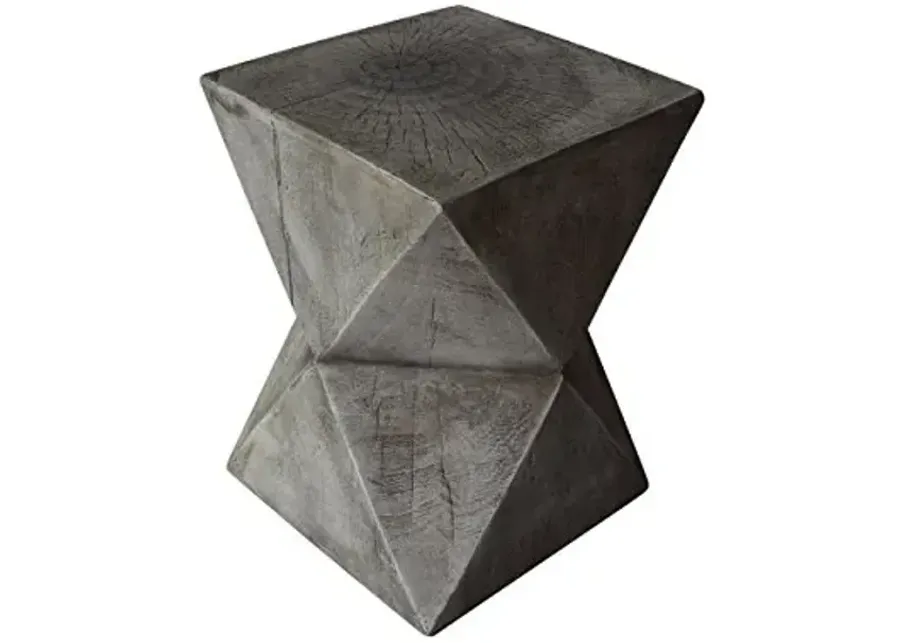 Christopher Knight Home Manuel Weight Concrete Accent Table, Light Gray-Manue, light Gray