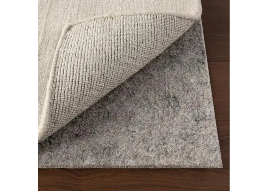 nuLOOM Cooper Oval 6' x 9' Rug Pad for Living Room Bedroom Dining Room Kitchen, Cooper Grey-Cooper Grey