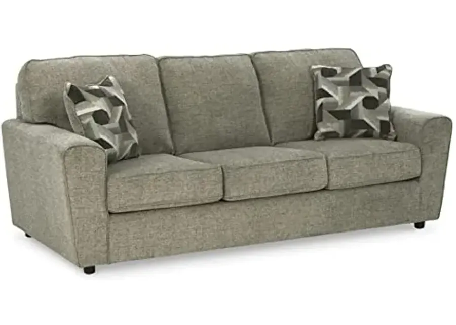 Signature Design by Ashley Cascilla Casual Sofa, Light Gray-Light Gray