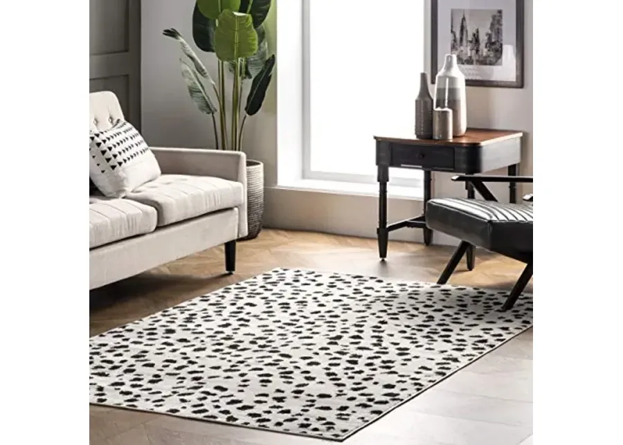 nuLOOM Brooks Leopard Print Area Rug, 5x8, Beige-Brooks Beige