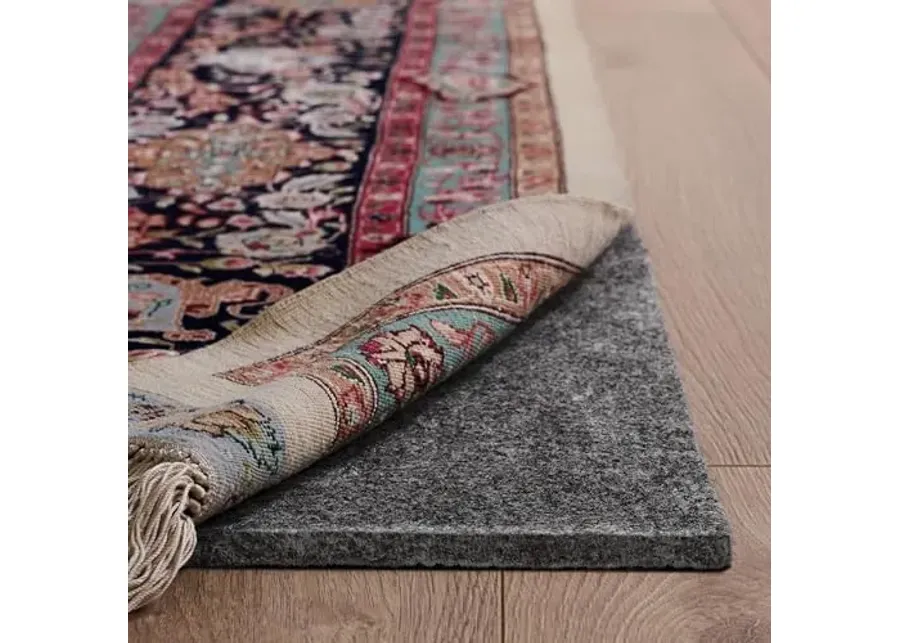 SAFAVIEH Dual Surface Rug Pad é¥?4' x 6', 1/4" Thick, Felt + Rubber, Non-Slip & Durable Design for Hard Floors & Carpet, Grey-Grey