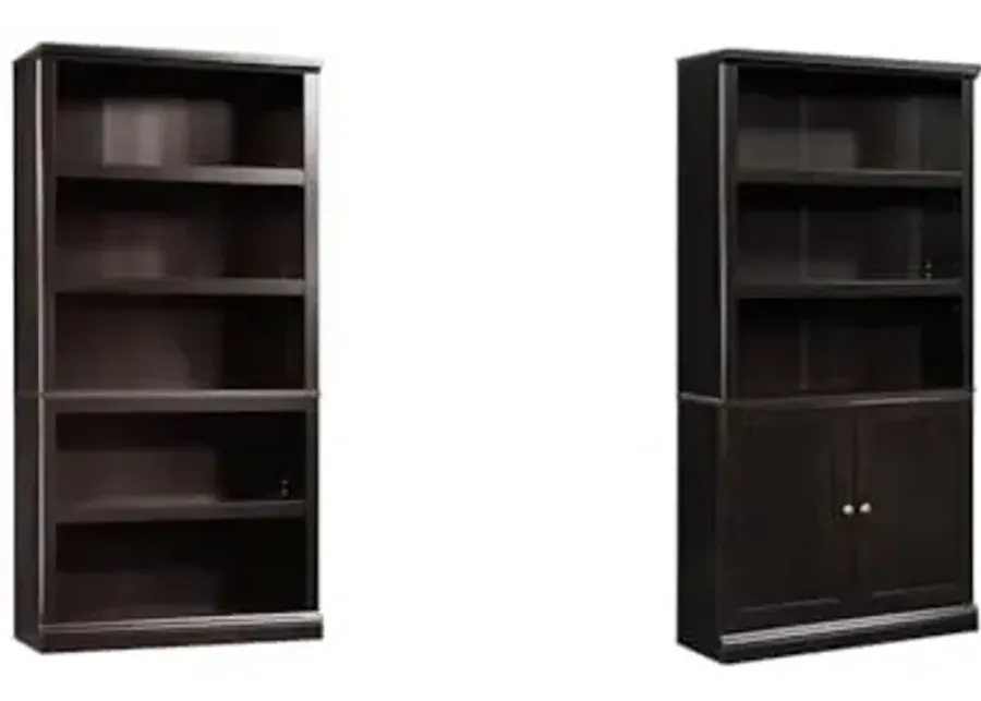 Sauder 3饿
iece Set of 2 Select Storage 5饿
¡helf Bookcases and 1 Select Storage Bookshelf with Doors, in Estate Black Finish 1 63215-sauder-3-iece-set-of-2-select-storage-5-helf-bookcases-and-1-select-storage-bookshelf-with-doors-in-estate-black-finish-1.webp