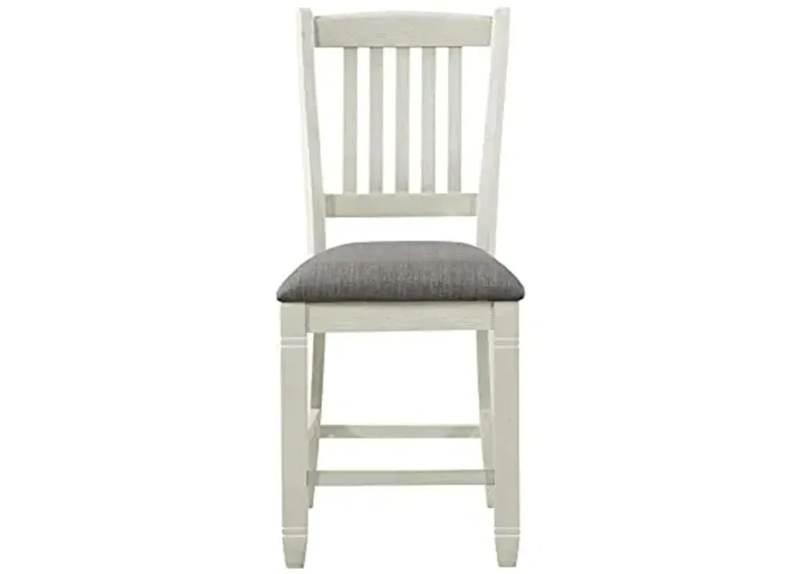 Granby Lexicon Counter Height Dining Chair in Antique White (Set of 2)-White
