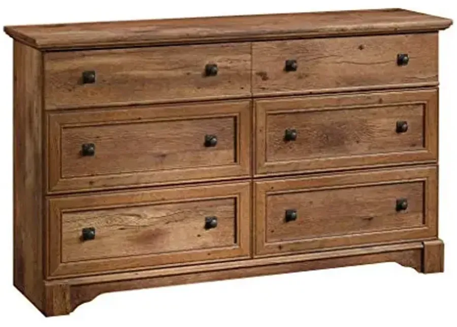 Sauder Palladia Dresser, Vintage Oak finish-Vintage Oak