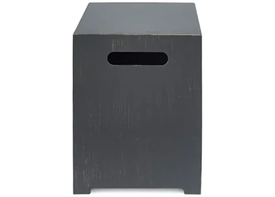Christopher Knight Home 317498 Wellington End Table, Brushed Brown-Brushed Brown