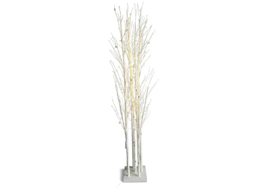 90  Birch Forest - Warm White LED Lights