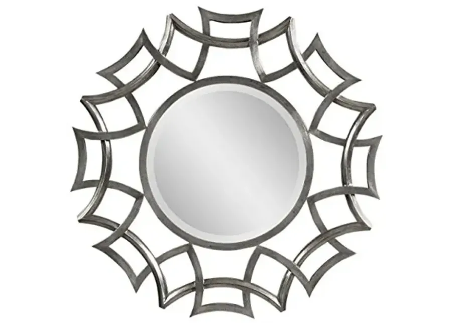 Bassett Mirror Orlando Wall Mirror, Mercury-Mercury