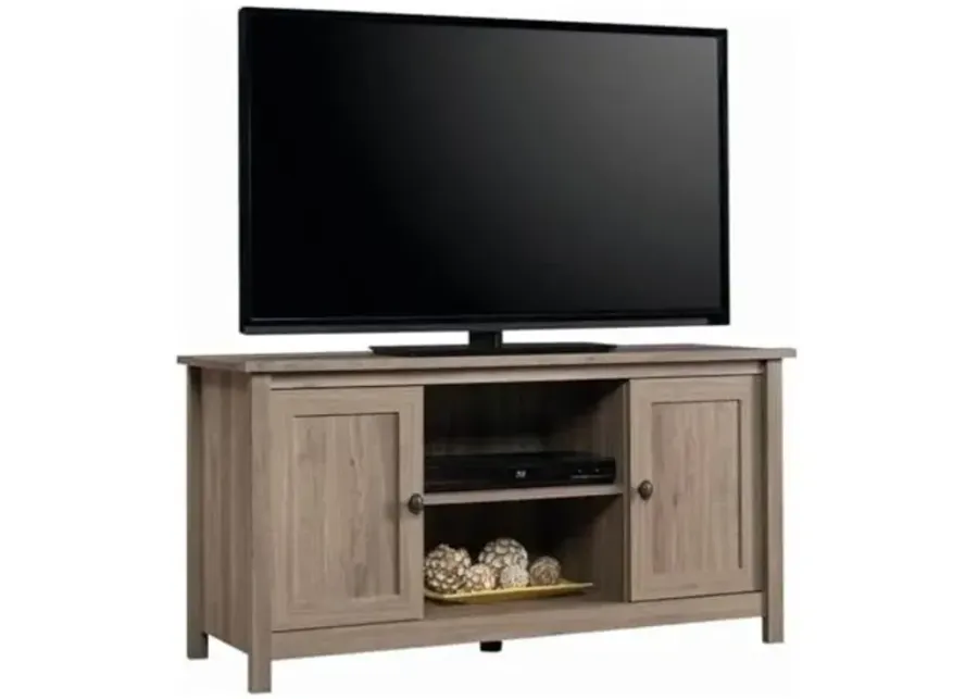Sauder County Line Panel TV Stand, For TVs up to 47\-Salt Oak Finish