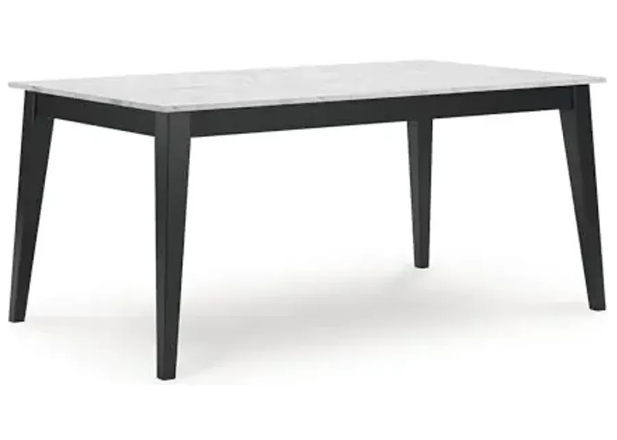 Signature Design by Ashley Jettaya Modern Faux Marble Tabletop Dining Table with 4 Legs, White & Black-White & Black 1 64149-signature-design-by-ashley-jettaya-modern-faux-marble-tabletop-dining-table-with-4-legs-white-black-white-amp-black-1.webp