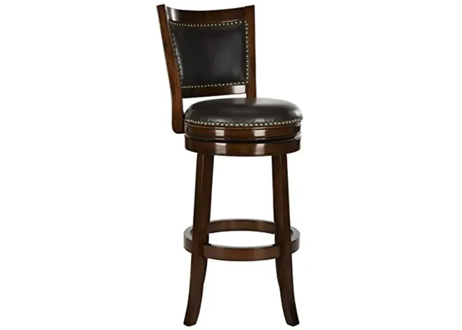 Safavieh Home Collection Lazzaro Espresso 29-inch Bar Stool-20.5