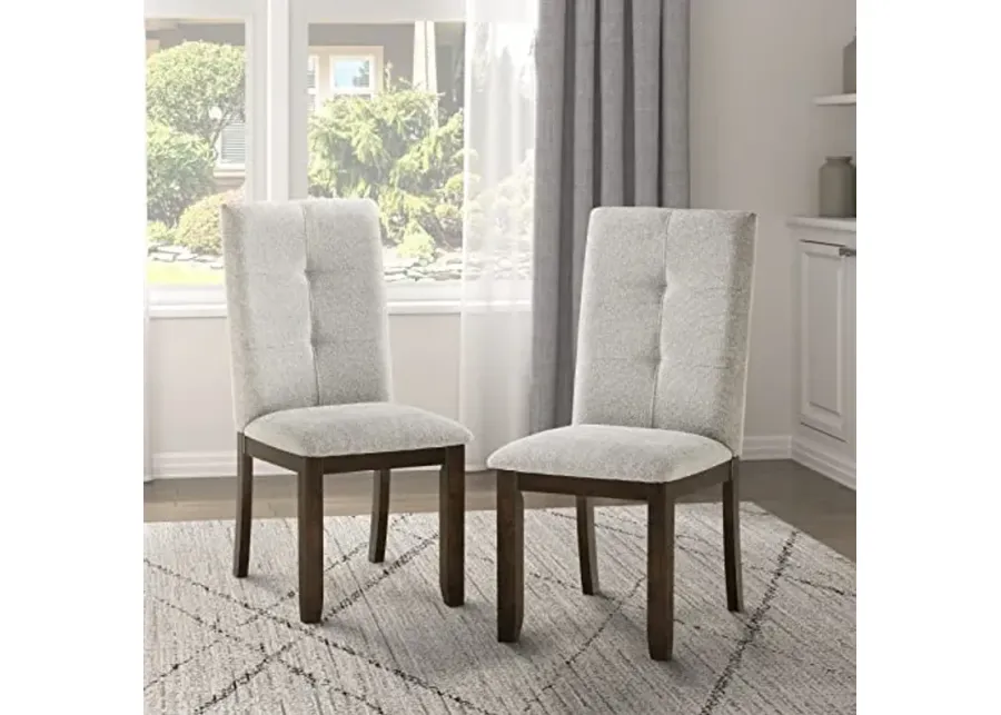 Lexicon Willow Dining Chair (Set of 2), Moonstone-Cherry