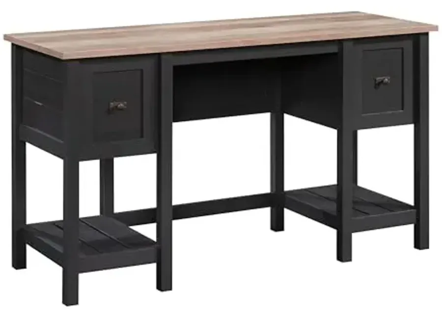 64878-sauder-cottage-road-computer-desk-with-drawers-and-storage-shelves-small-study-desk-in-raven-oak-raven-oak-1.webp