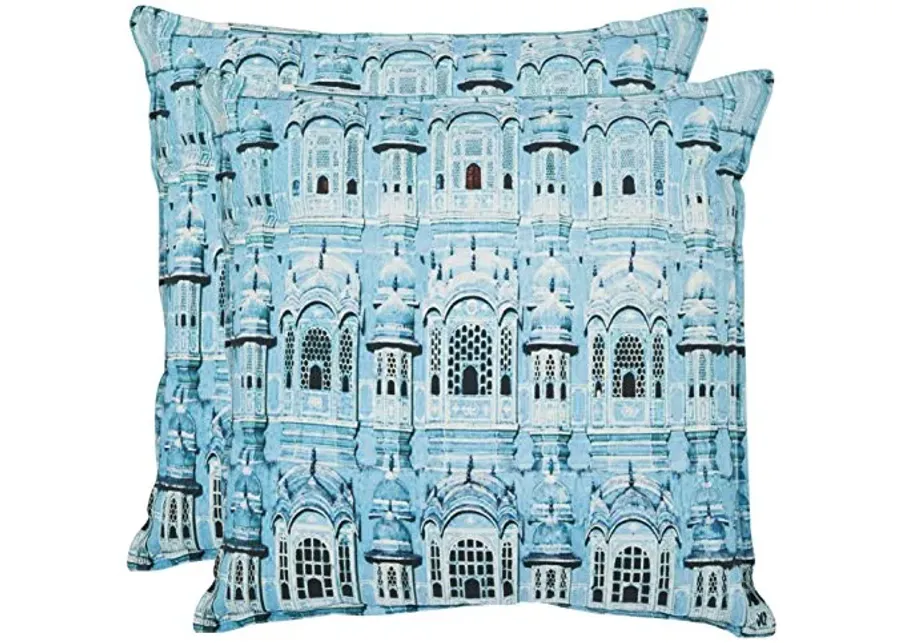 SAFAVIEH Pillows Collection Verone Decorative Pillow, 18-Inch, Turquoise, Set of 2-Turquoise 1 65184-safavieh-pillows-collection-verone-decorative-pillow-18-inch-turquoise-set-of-2-turquoise-1.webp