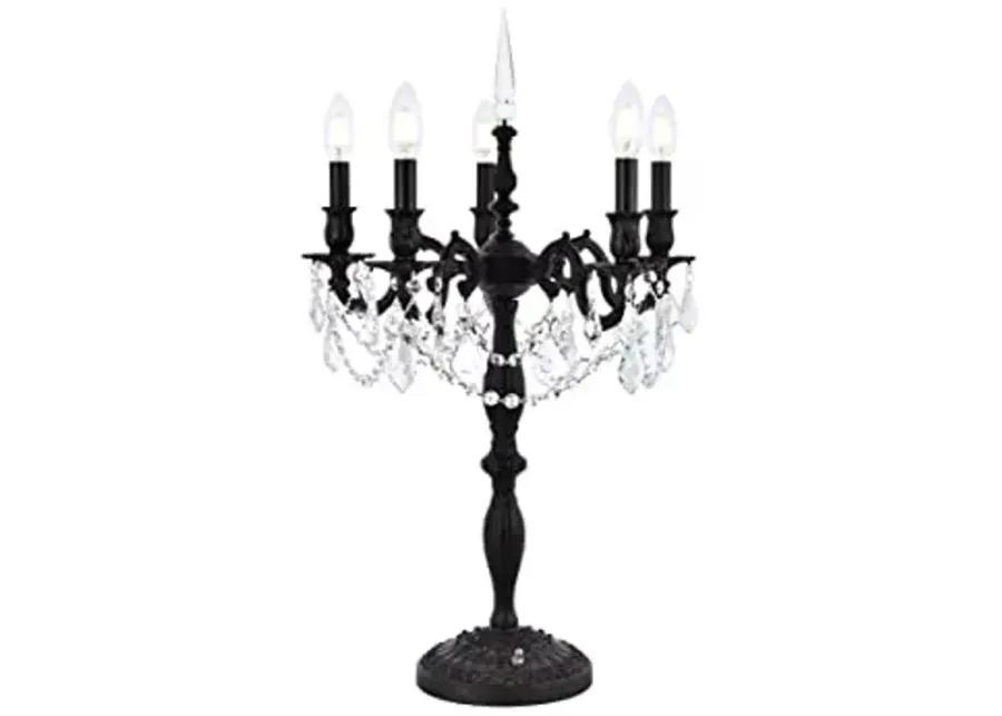 Elegant Lighting Rosalia Collection 9205TL18DB/RC 5-Light Table Lamp with Royal Cut Crystals, Dark Bronze Finish-Dark Bronze 1 65281-elegant-lighting-rosalia-collection-9205tl18db-rc-5-light-table-lamp-with-royal-cut-crystals-dark-bronze-finish-dark-bronze-1.webp