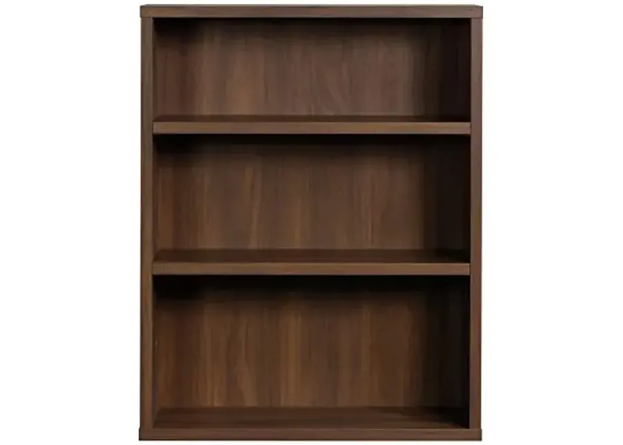 Sauderåº Optimum 45"H 3-Shelf Bookcase Spiced Mahogany-Brown
