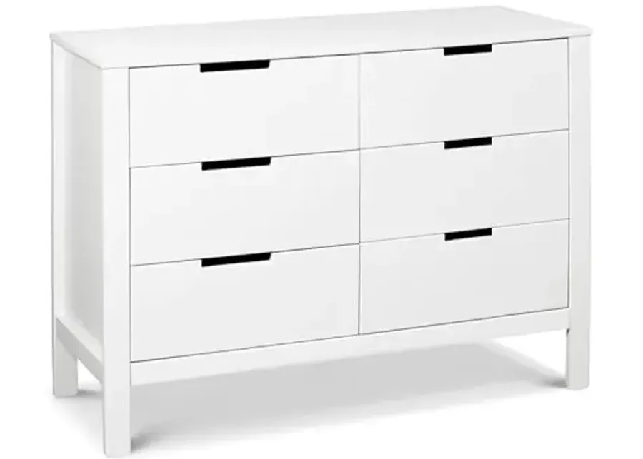 Carter's by DaVinci Colby 6-Drawer Dresser in White-White