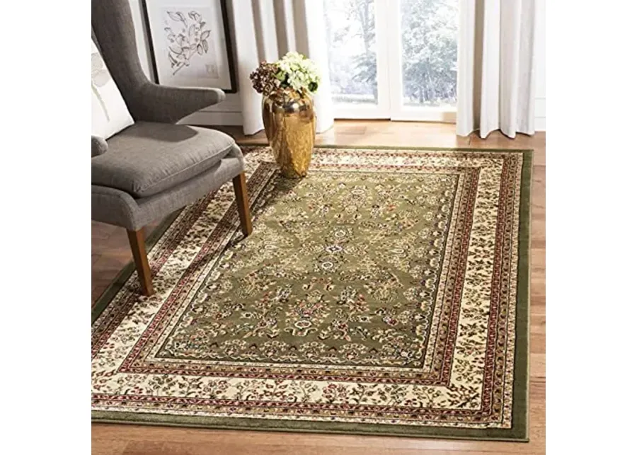SAFAVIEH Lyndhurst Collection Area Rug - 5'3" x 7'6\-Sage, Ivory