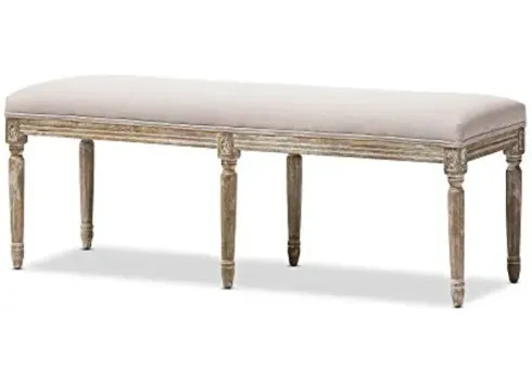 67087-baxton-studio-clairette-beige-linen-french-style-natural-oak-wood-bench-beige-1.webp