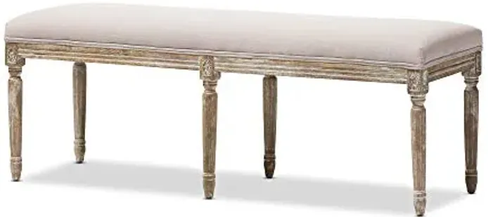 67087-baxton-studio-clairette-beige-linen-french-style-natural-oak-wood-bench-beige-1.webp