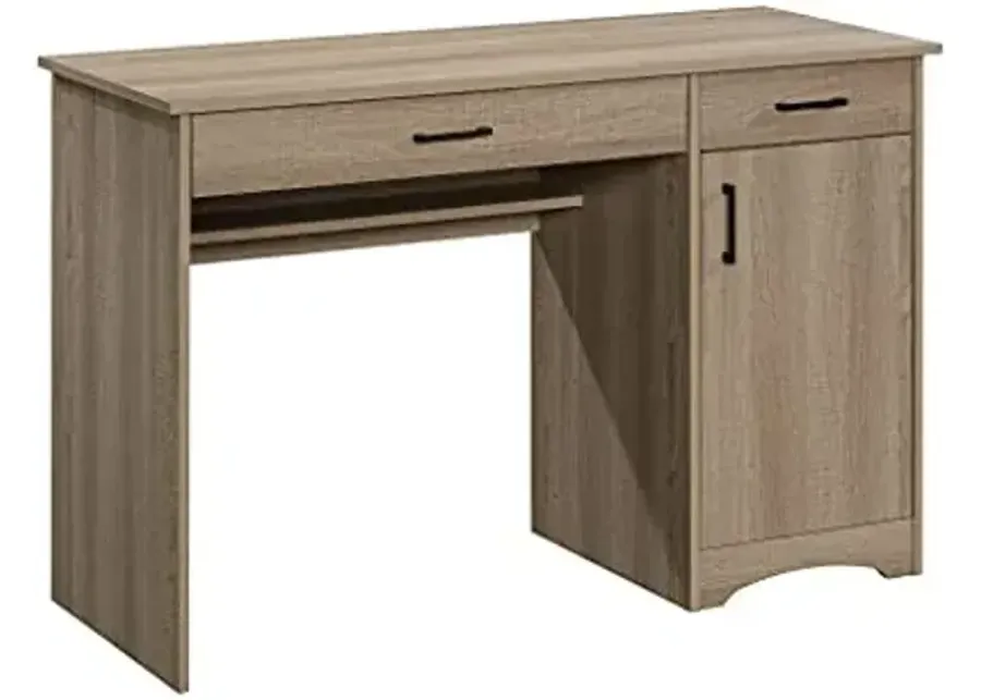 Sauder Beginnings Small Study Desk with Storage Drawers for Study or Bedroom, in Summer Oak-Summer Oak