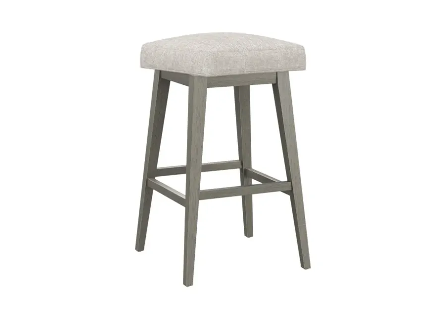 Tailormade Backless Stool With Grey Base - Brown 1 6768-tailormade-backless-stool-with-grey-base-brown-1.webp