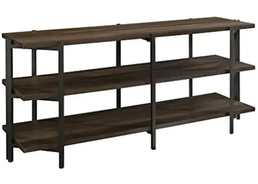 Sauder North Avenue Credenza, for TVs up to 54\-Smoked Oak Finish