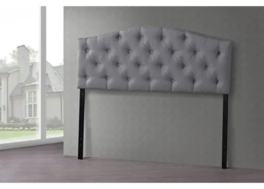 Baxton Studio Myra Headboard, Queen, Grey-2.54 1 68808-baxton-studio-myra-headboard-queen-grey-2-54-1.webp