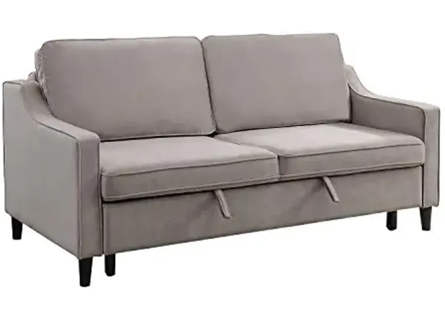 Lexicon Maston Convertible Studio Sofa Bed, Cobblestone-38