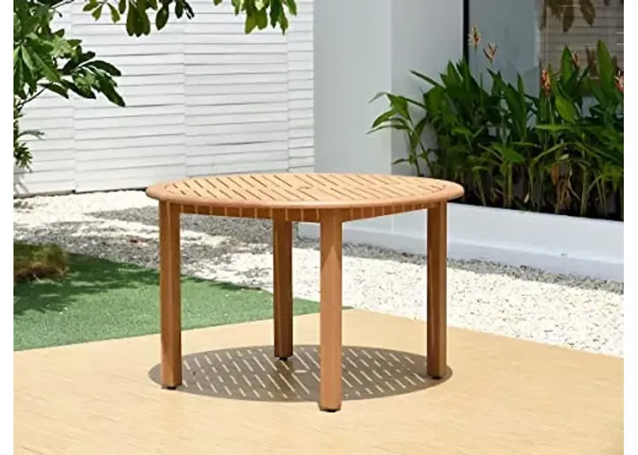 Amazonia Indiana Round Patio Dining Table | Teak Finish | Durable and Ideal for Indoors and Outdoors, Brown-Brown 1 68982-amazonia-indiana-round-patio-dining-table-teak-finish-durable-and-ideal-for-indoors-and-outdoors-brown-brown-1.webp