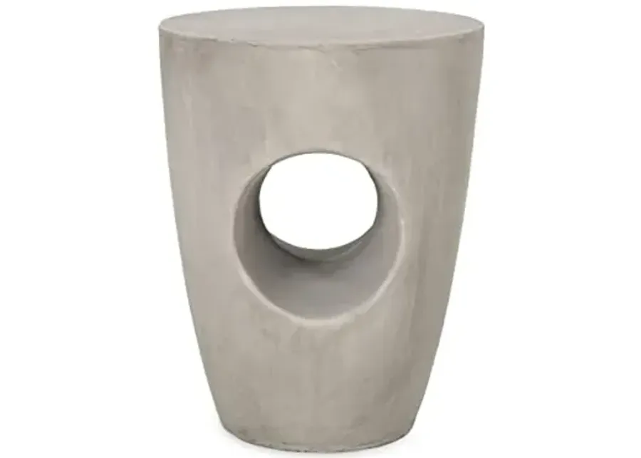 Christopher Knight Home Randall Outdoor Contemporary Lightweight Accent Side Table, Concrete Finish-Randal, concrete Finish 1 69049-christopher-knight-home-randall-outdoor-contemporary-lightweight-accent-side-table-concrete-finish-randal-concrete-finish-1.webp