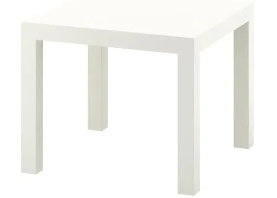 IKEA Lack Small Side Table 55x55 cm (White)-White