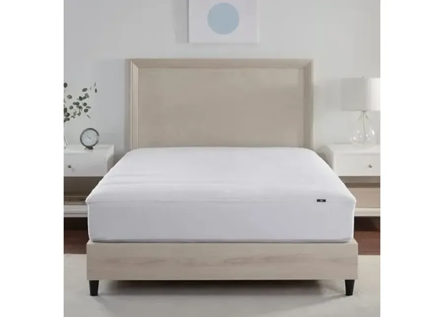 Serta Power Chill Cooling King Mattress Pad, Elastic Fitted Mattress Protector, Soft and Breathable Pillow Top Cover, 18" Deep Pockets for Secure Fit, Machine Washable, White-White 1 69410-serta-power-chill-cooling-king-mattress-pad-elastic-fitted-mattress-protector-soft-and-breathable-pillow-top-cover-18-deep-pockets-for-secure-fit-machine-washable-white-white-1.webp