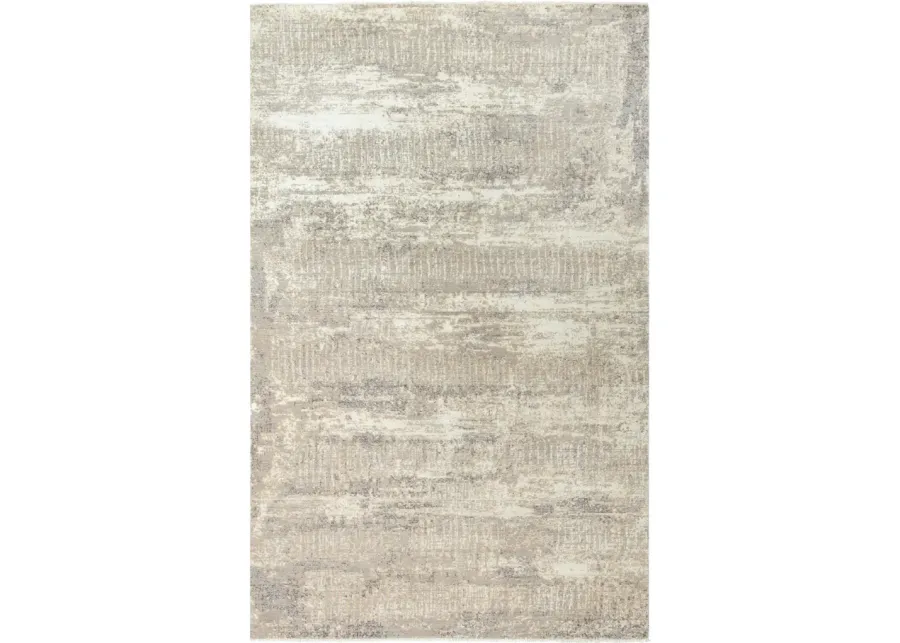 Couture Beige Brown Area Rug - 10 0  X 13 0 