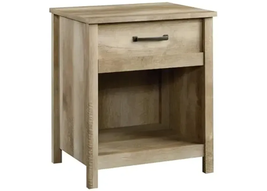 Sauder Cannery Bridge Night Stand, Bedside Table, Bedroom Side Table End Table, in Lintel Oak-Lintel Oak
