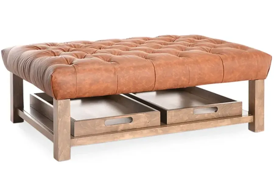 Jonathan Tufted Ottoman